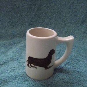 Vintage Dashshund Miniature Cup