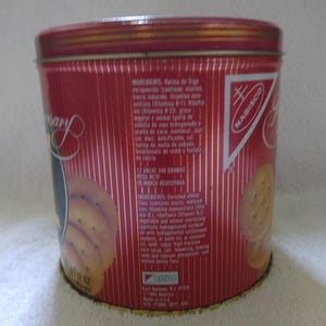 Vintage Ritz Crackers 50th Anniversary Collectible Tin (empty) - Etsy