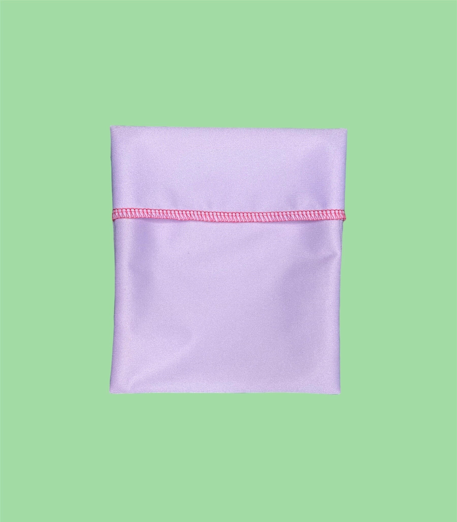Reusable Pad Wrapper Lilac Reusable Wet Bag Pad Wrapper - Etsy