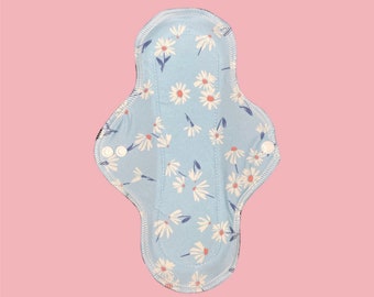 Blue Floral Cloth Pads