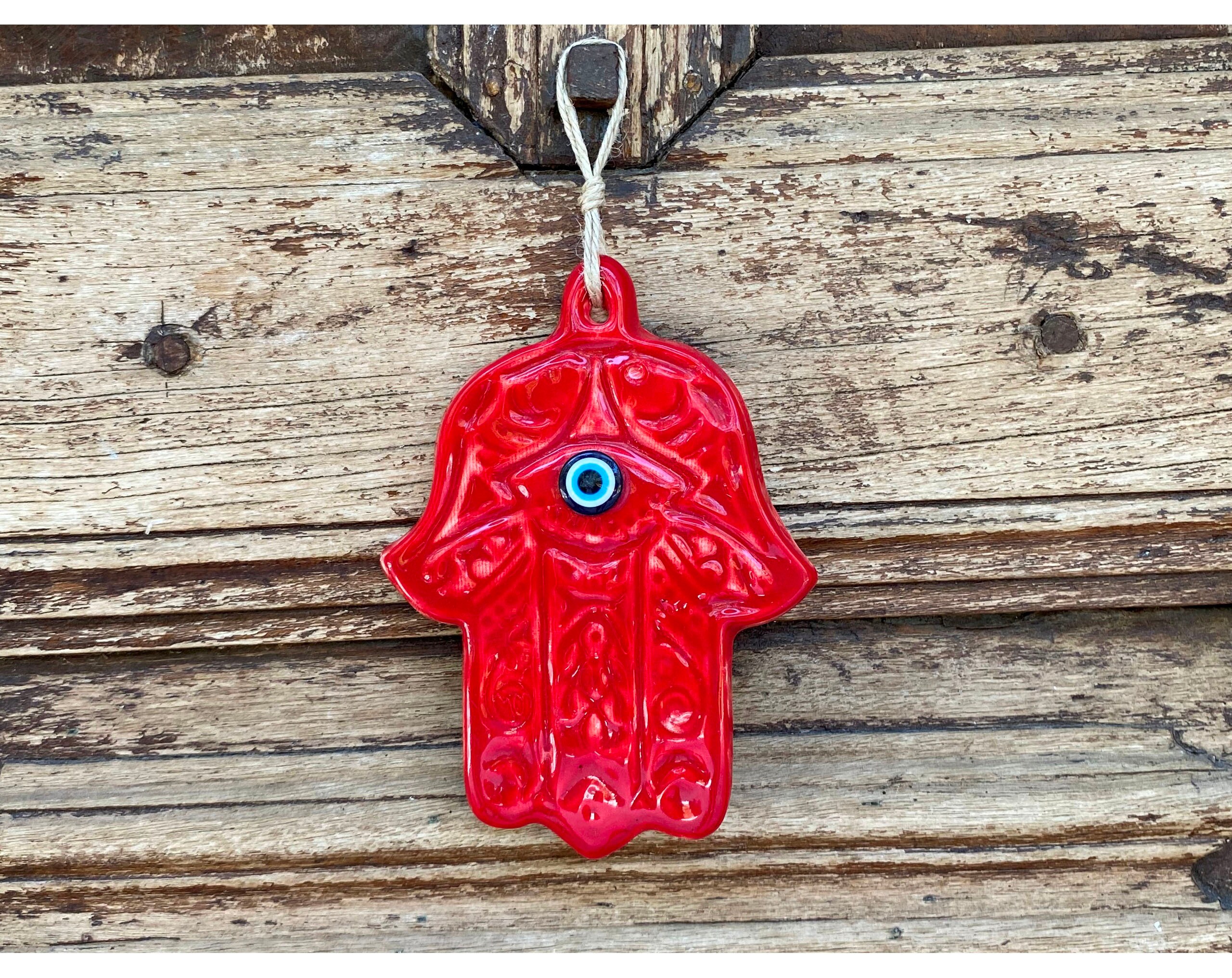 Pottery Fatima Hand Living Room Wall Decor Ceramic Outdoor Etsy