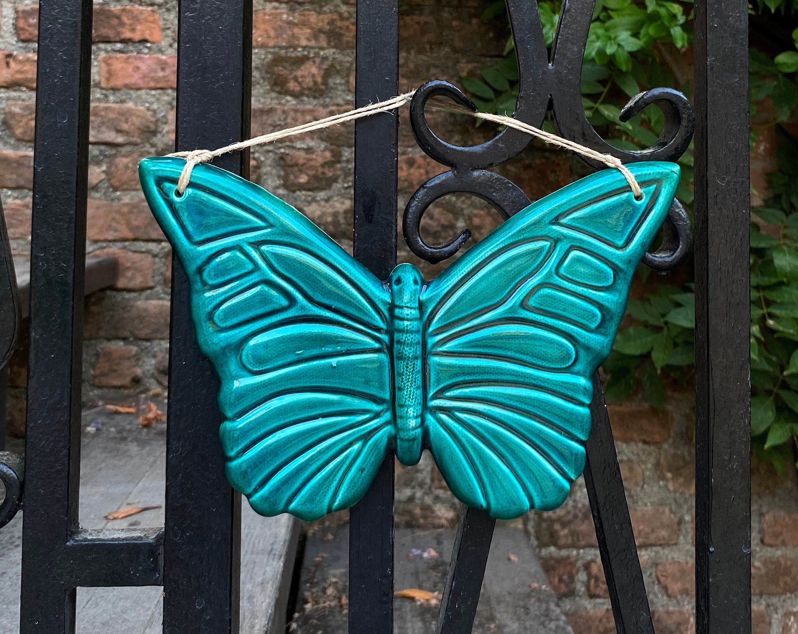 Butterfly Ceramic Bisque for Coloring Unfinished Ceramic Lucky Wall Art