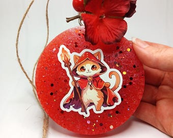 Zodiac Cat Magi Fresh Scent para Carro Kawaii Aromatizador de Ar para Pendurar