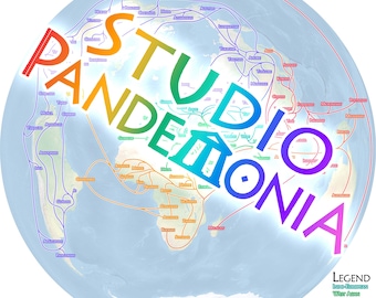 Mapa mundial de las migraciones culturales y míticas