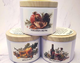 Devotional Scented Soy Candle Altar Offerings 3-Packs