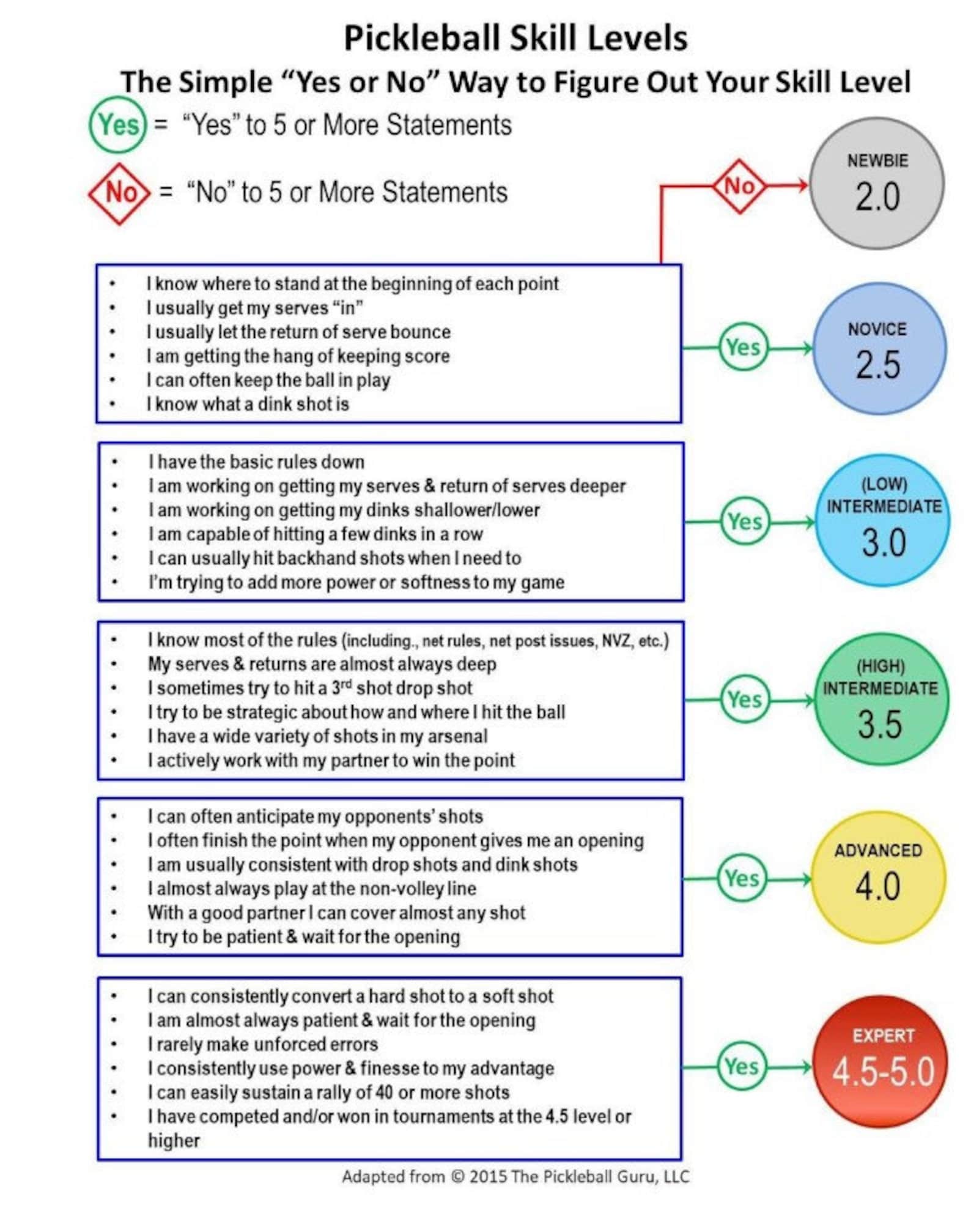 Pickleball Skill Assessment Bundle Etsy