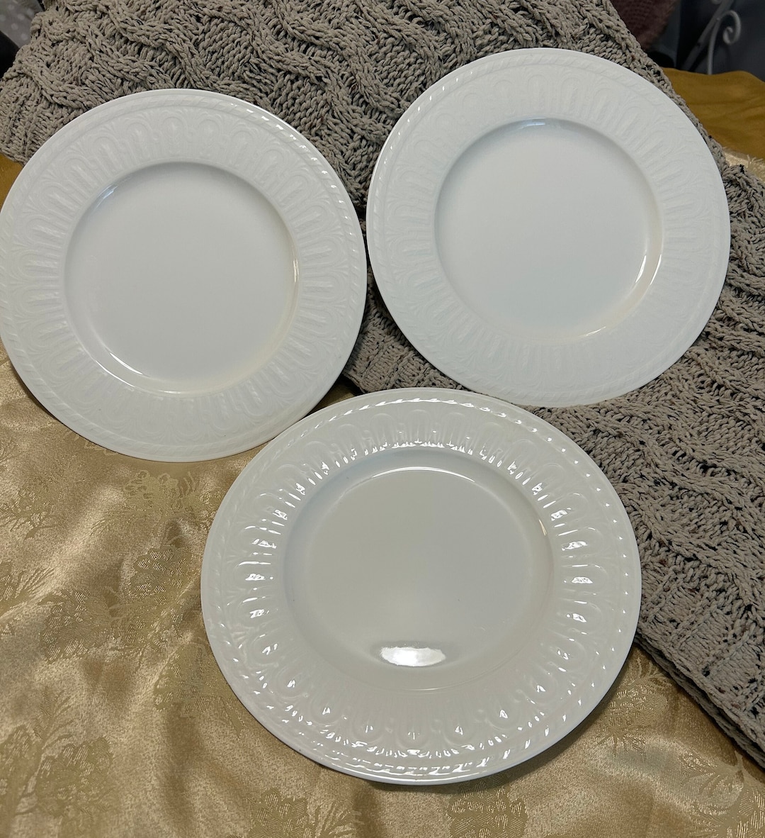 Assiette à Cake Villeroy & Boch Cellini Blanc (6-Pièces Assiette à Cake Villeroy & Boch Cellini Blanc (6-Pièces