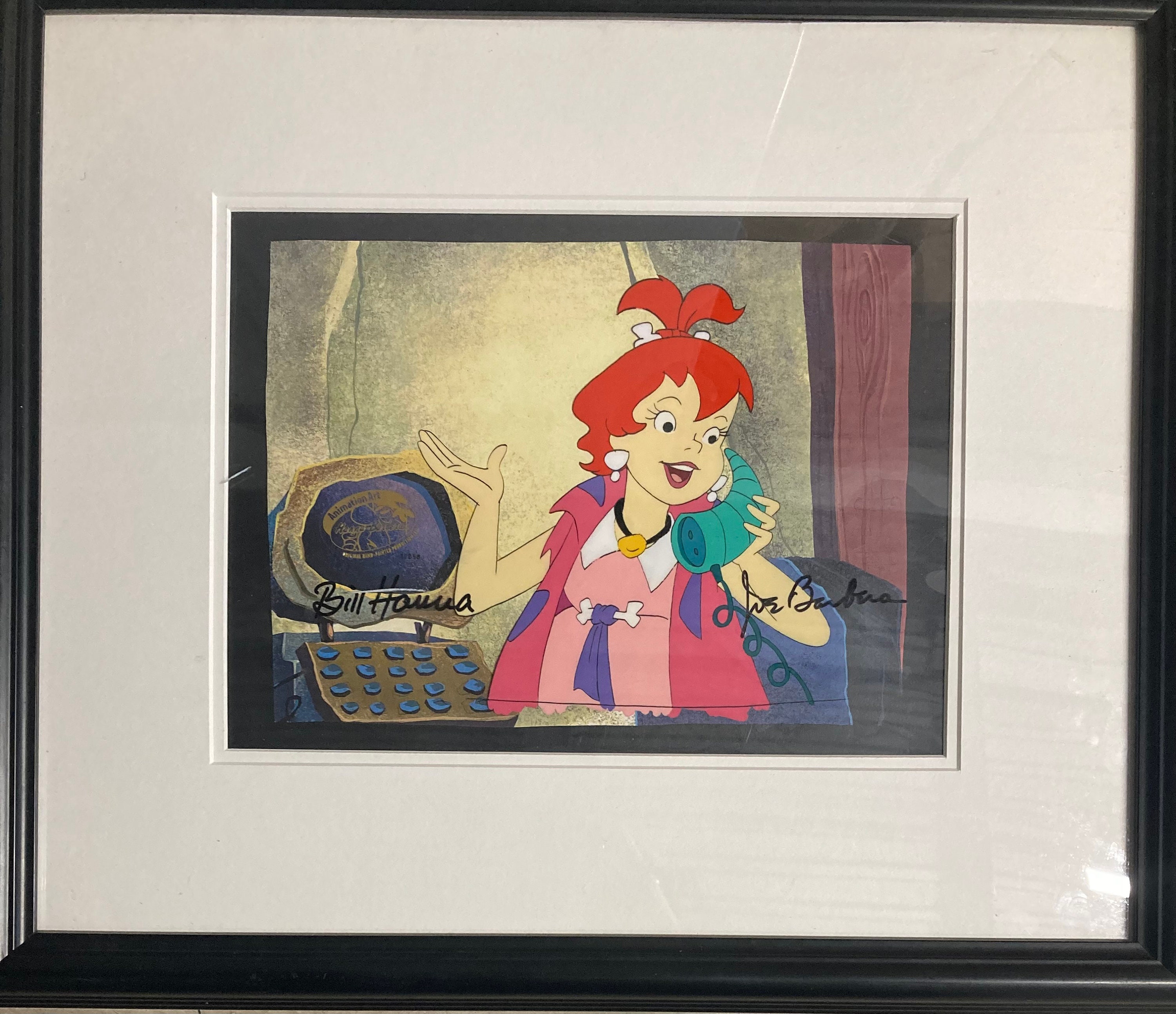 ハンナ・バーベラ セルサイン入り フリントストーン オリジナル