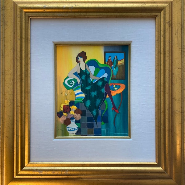 Itzchak Tarkay serigraph signed and numbered “A Simple Life”
