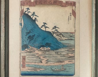 歌川広重版画復刻版 - Etsy 日本