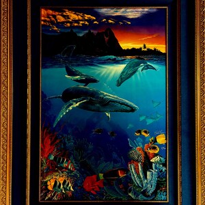 Christian Riese Lassen Original Giclee Signed and Numbered “whales
