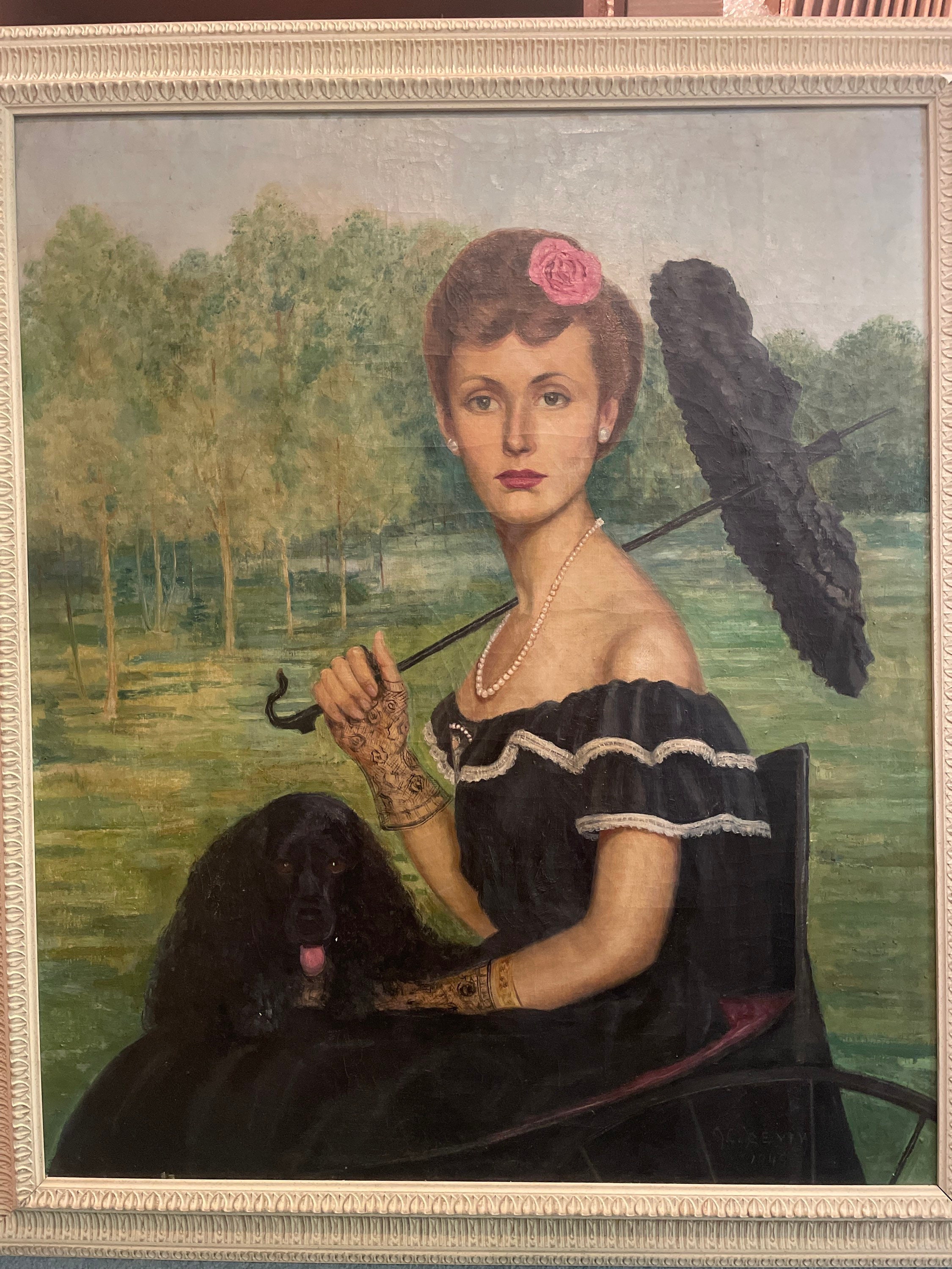 Alice Conklin Bevin Original Oil Painting on Canvas 1945 - Etsy