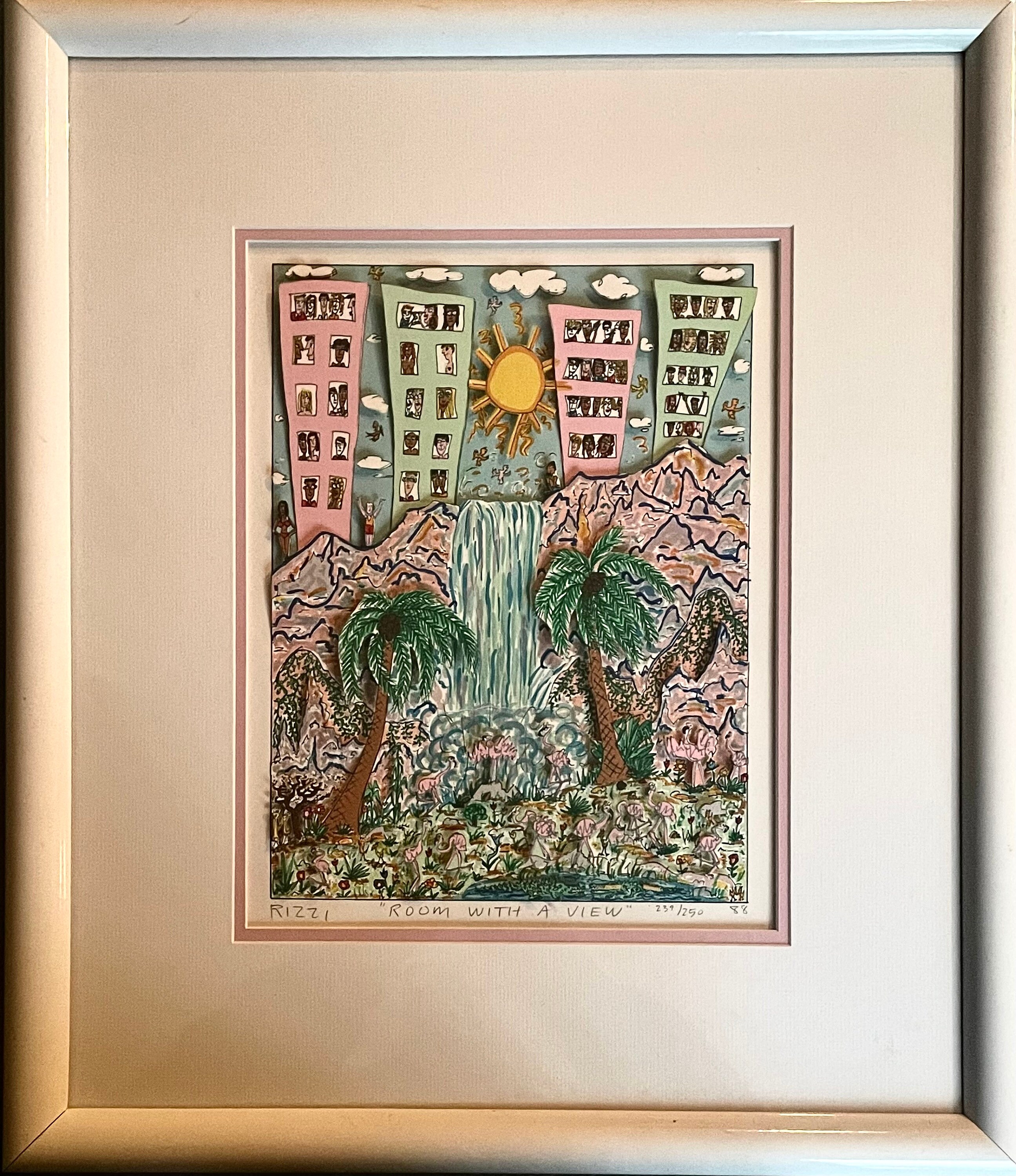 sakura様 JAMES RIZZI 3Dシルクスクリーン