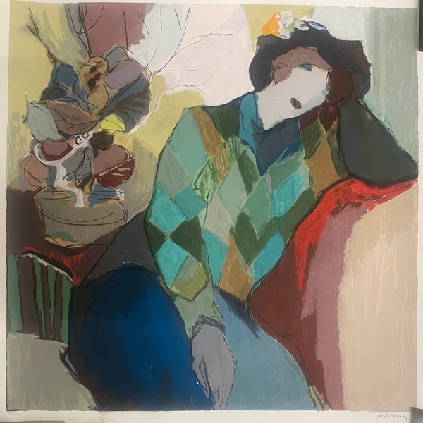Itzchak Tarkay Serigraph “Marianne“ signed and numbered