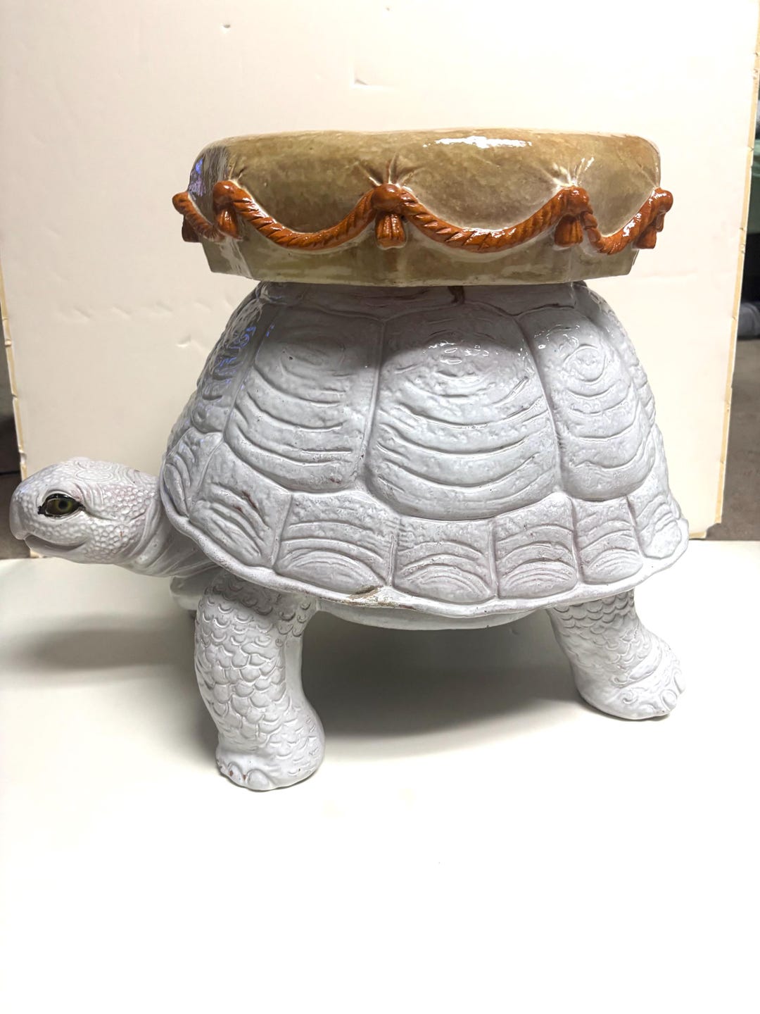 Turtle Stool Mid Century Turtle Stool Terra Cotta Made in Italy - Etsy