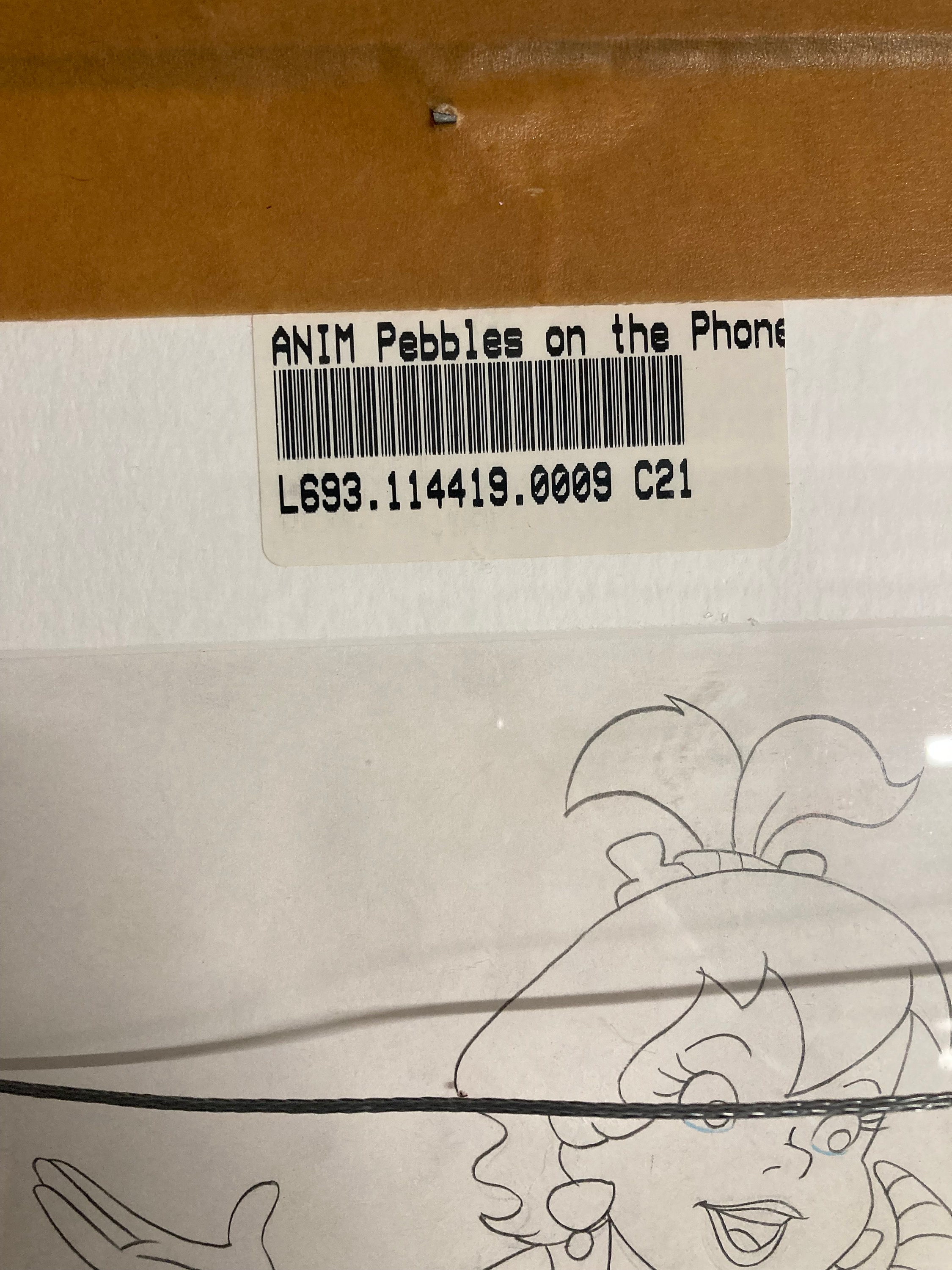 ハンナ・バーベラ セルサイン入り フリントストーン オリジナル