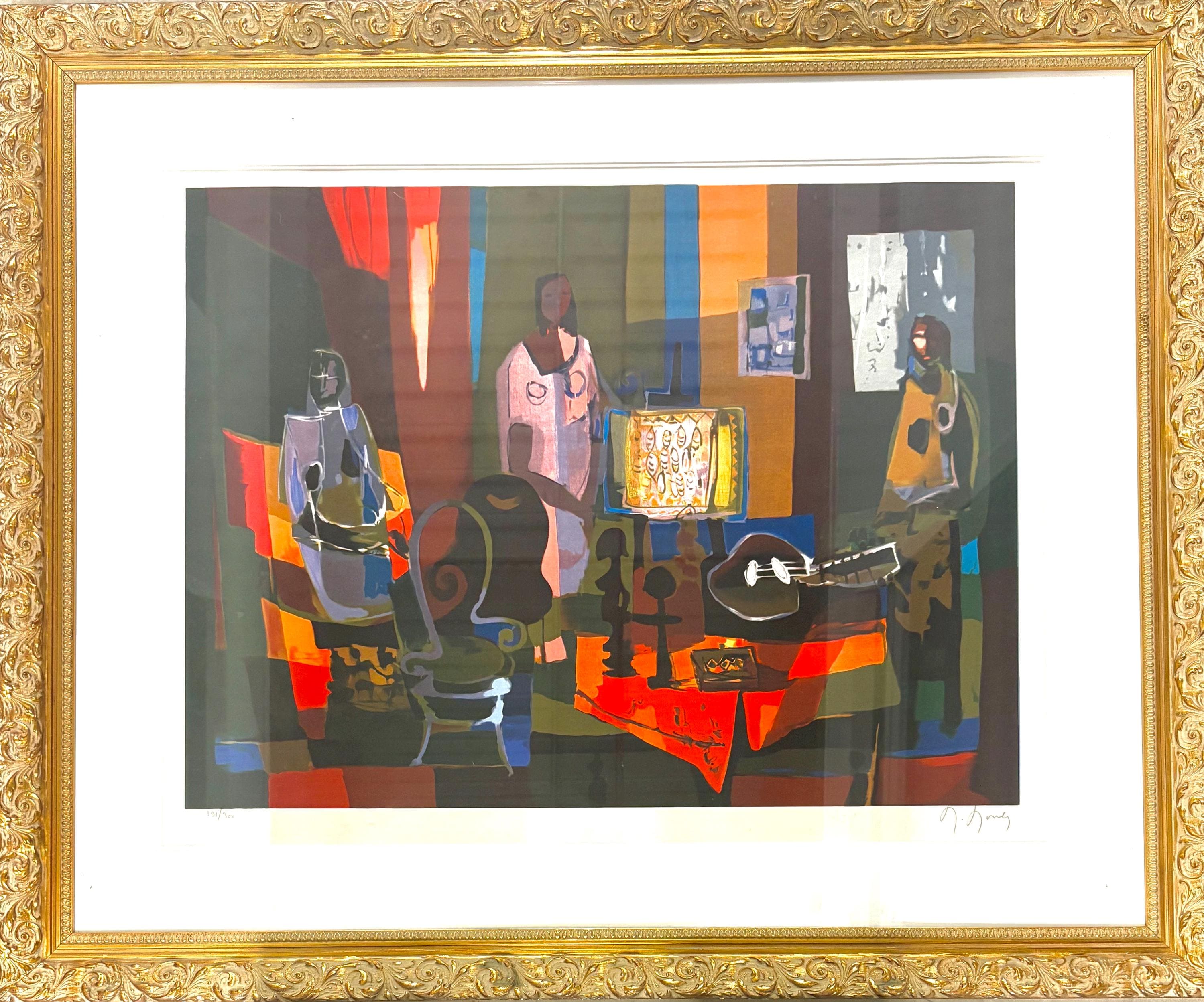 マルセルムーリー　リトグラフ Marcel mouly - Etsy 日本