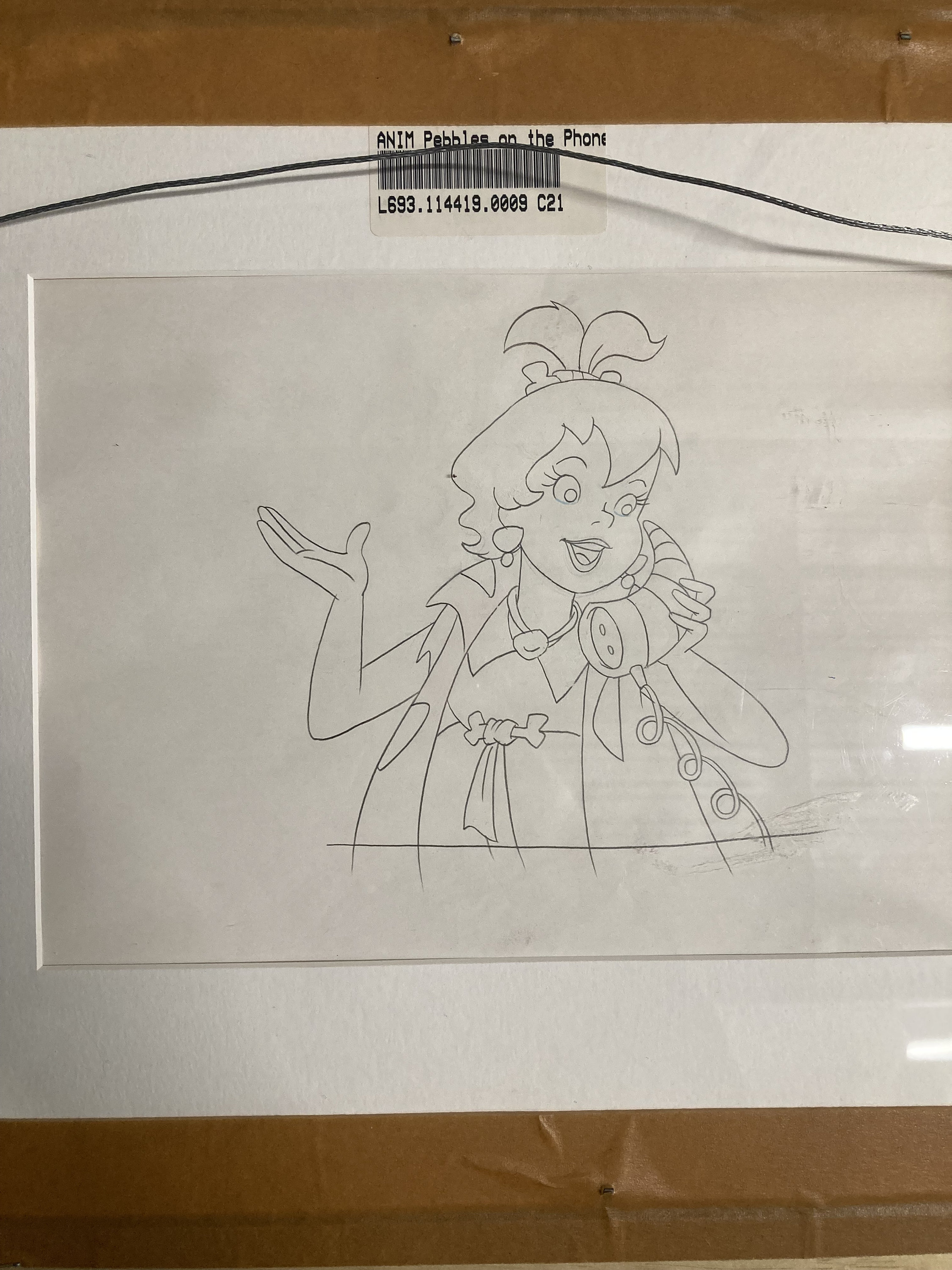 ハンナ・バーベラ セルサイン入り フリントストーン オリジナル