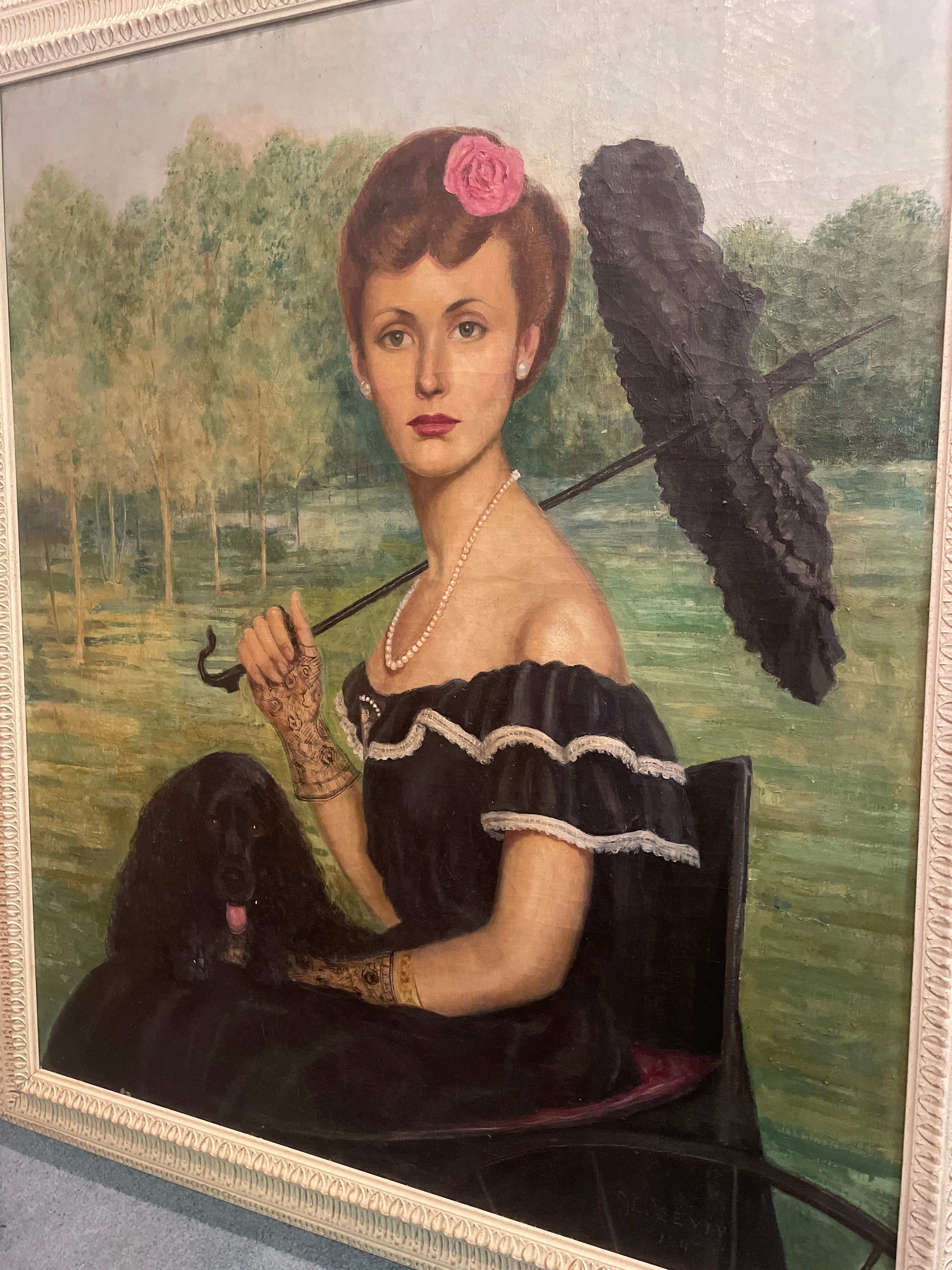 Alice Conklin Bevin Original Oil Painting on Canvas 1945 - Etsy