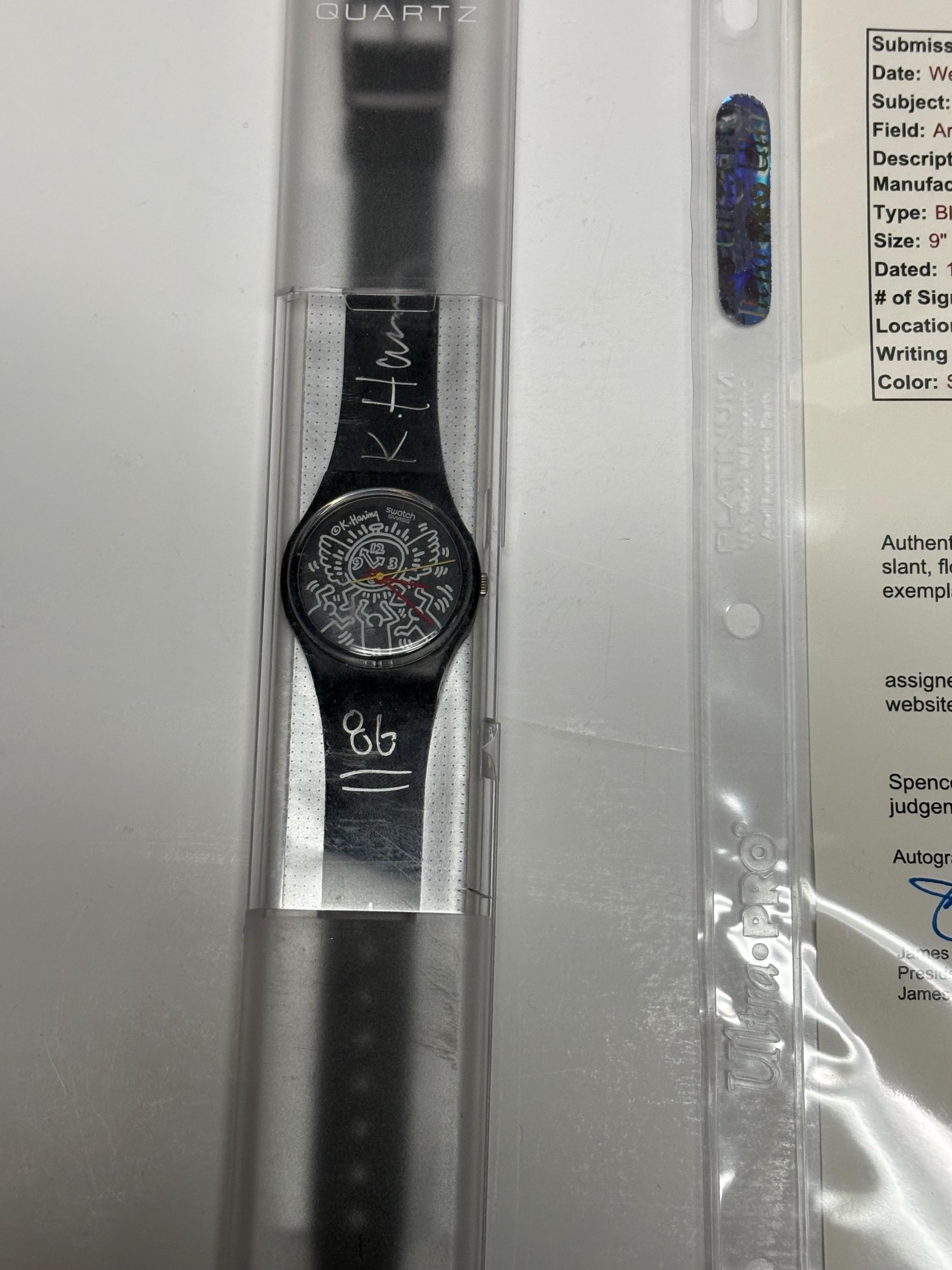 Keith haring swatch watch - Etsy 日本