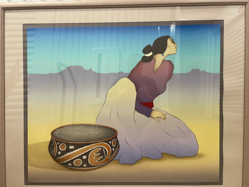 RC Gorman Lithograph Signed and Numbered tonto Etsy