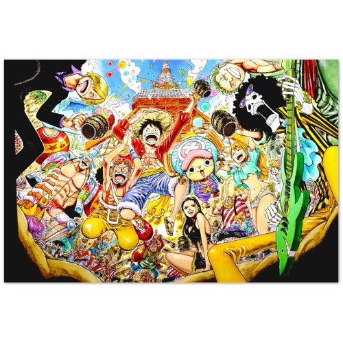 One Piece Anime Poster Mugiwara Home Wall Decor - Etsy Canada One Piece Anime Poster Mugiwara Home Wall Decor - Etsy Canada