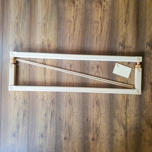 90cm/36" Embroidery Frame, Adjustable Needlework Frames, Stitching Frame, Cross Stitch Frame, Adjustable Tension Frame