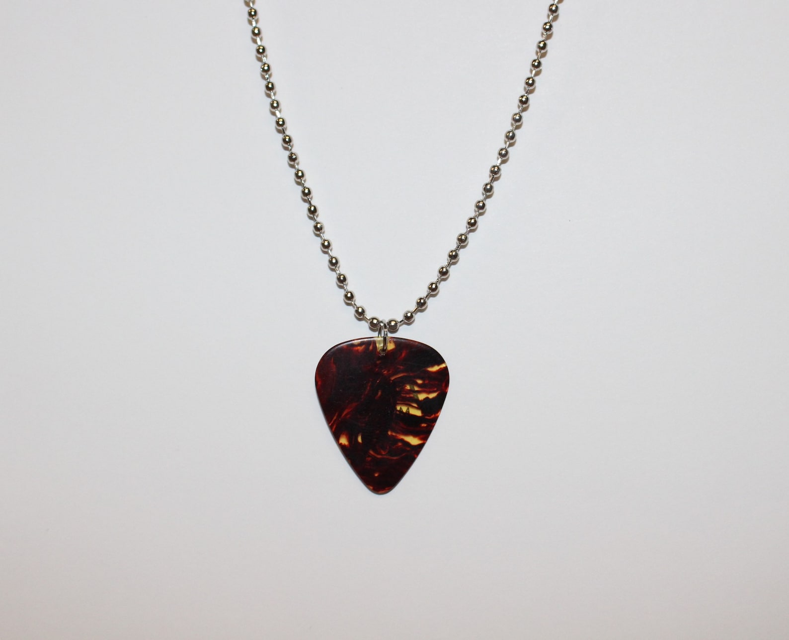 Stranger Things Eddie Munson Guitar Pick Necklace Etsy Singapore