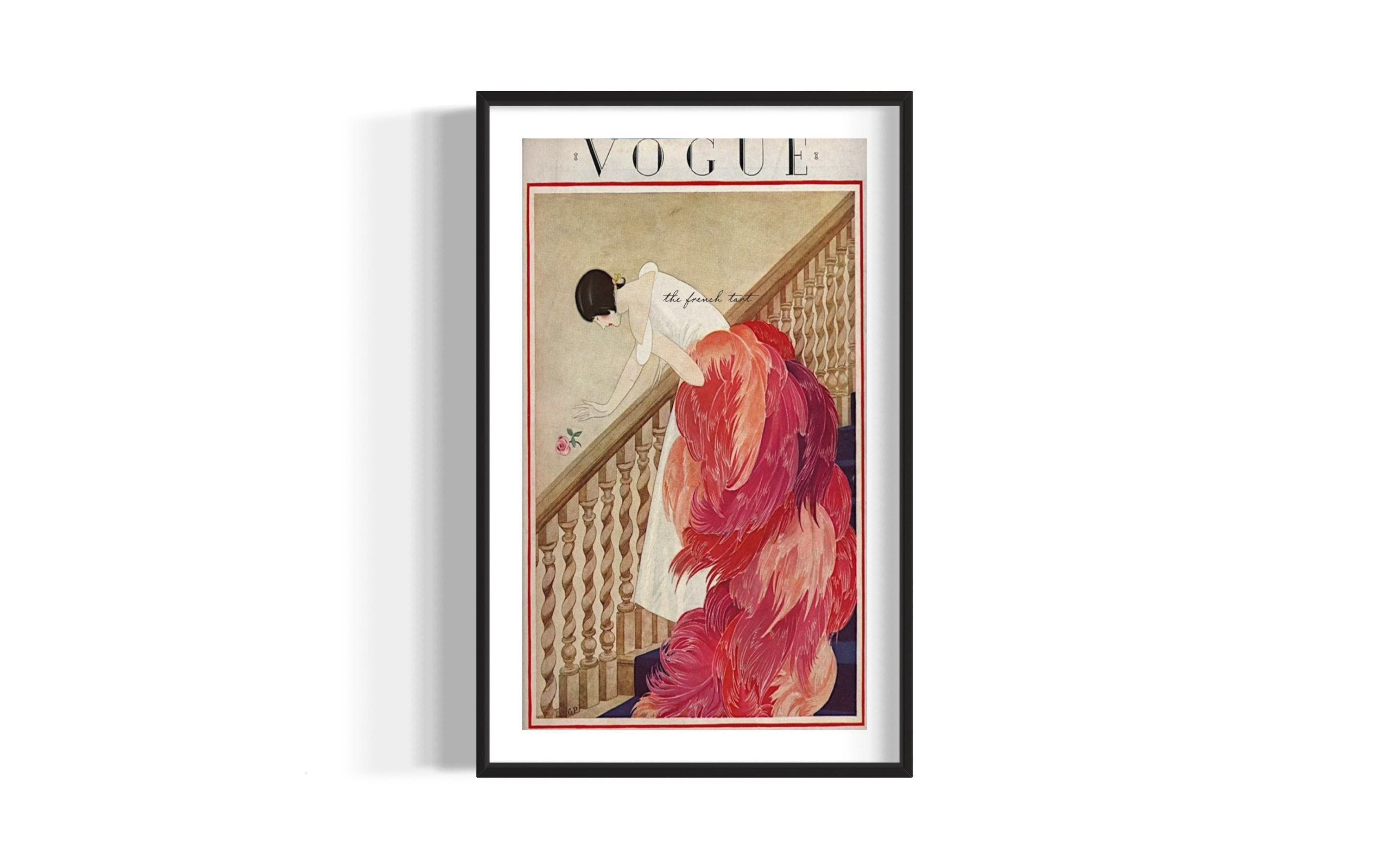 Vintage Vogue Frame - Etsy