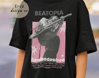 Beabadoobee T-Shirt: Beatopia Album Art, Pinkpantheres Tee
