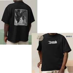 Comfort Colors Halloween Dracula Shirt, Vintage Gothic Tee, Horror Movie Tee, Halloween 2025 T-Shirt