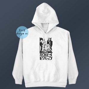 Bebop Anime Cowboy Crew Hoodie, Cowboy Bebop Sweatshirt, Cowboy Bebop Shirt, Cowboy Bebop Unisex, Vintage Hoodie , Trendy Movie Gift T-shirt