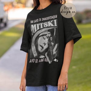 Limited Mitski The Land Is Inhospitable and So Are We T-shirt, Gift For Woman and Man Unisex T-Shirt, India Shirt, Bebadoobe , Lana Del Rey