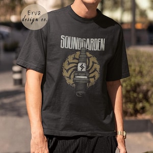 Soundgarden T-Shirt, Alternative Rock Music T-Shirt, Black Hole Sun, Soundgarden Merch , Unisex Rocker Clothing, Vintage Grunge Rock Shirt