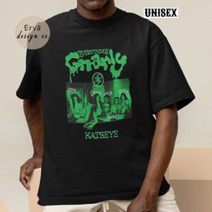 Unisex Katseye Gnarly Print  Tee, Vintage Style Shirt, Gift for Music Lovers, Gabriela Shirt, Katseye Kpop T-Shirt, Girl Group Merch Tee