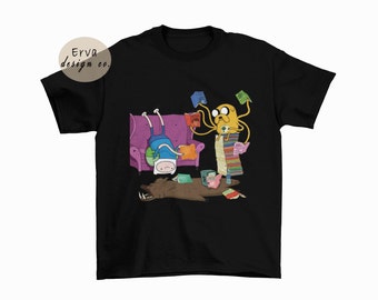 Adventure Time T-shirt: Finn and Jake Graphic Tee