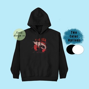 Godzilla King Of The Monsters Movie Hoodie-Godzilla Movie Sweatshirt,Unisex Movie Gift for Him/Her-Movie TV Series Printing- Japan Godzilla