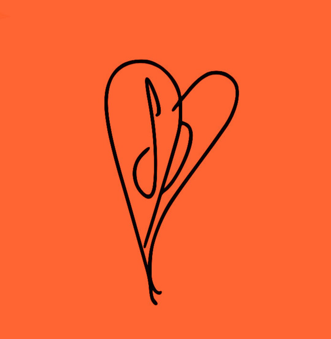 Smashing Pumpkins Heart Decal Etsy