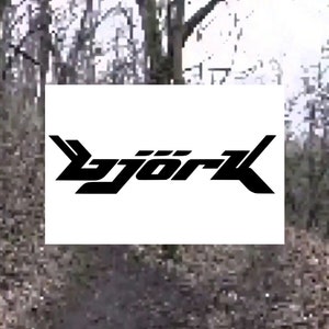 Decalcomania del logo Björk
