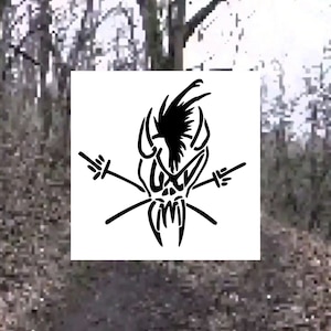 Metallica scary guy decal