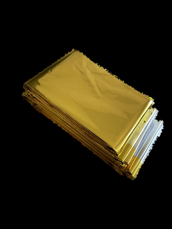 Rettungsdecken 210x160cm gold/silber einzelverpackt - .de