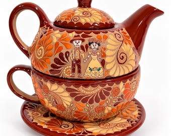 PREORDER Teapot set include mug, plate and teapot