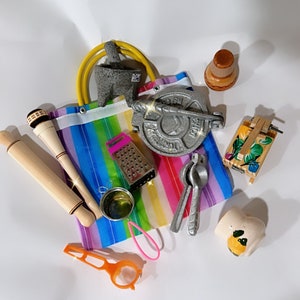 Mini mexican kitchen tools
