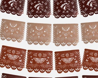 paper garland papel picado ofrenda paper