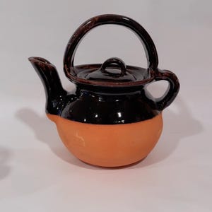 Mexican Clay teapot kettle  tetera de barro lead free