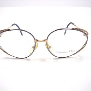 Vintage Christian Dior Eyeglasses Eyewear Frames