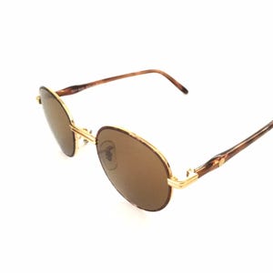 Vintage Rayban Rituals Sunglasses Gold and Brown