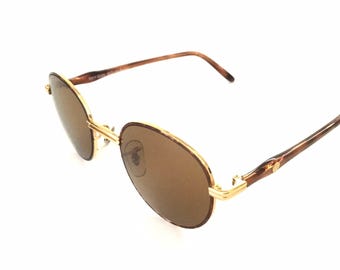 Vintage Rayban Rituals Sunglasses Gold and Brown