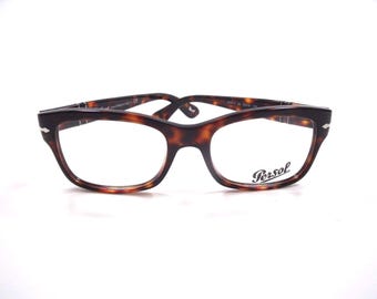 Persol Eyeglasses Eyewear Brown New