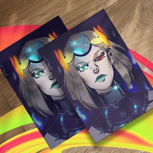 Hades 2: Melinoë A5 Art Print Matte Finish, Hades, Roguelike, Juegos, Impresión de Arte, Mitología Griega, Fanart